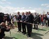 Landrat des Salzlandkreises Markus Bauer, Ministerpräsident des Landes Sachsen-Anhalt Dr. Reiner Haseloff und Kulturstaatssekretär Dr. Gunnar Schellenberger