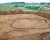 Planumsfoto: Totenhütte der Schnurkeramik Kultur in Pömmelte-Zackmünde